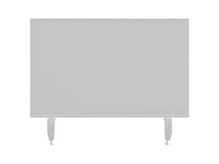 magnetoplan Cloison de séparation de bureau VarioPin, rose
