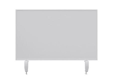 magnetoplan Cloison de séparation de bureau VarioPin, rouge