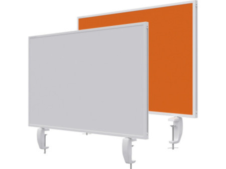 magnetoplan Cloison de séparation de bureau VarioPin, orange
