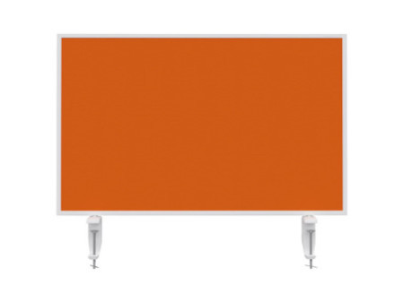 magnetoplan Cloison de séparation de bureau VarioPin, orange