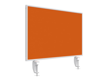 magnetoplan Cloison de séparation de bureau VarioPin, orange