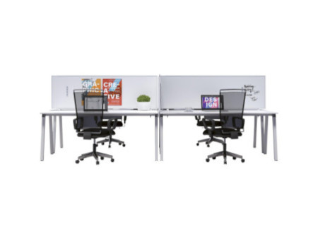 magnetoplan Cloison de séparation de bureau VarioPin, bleu