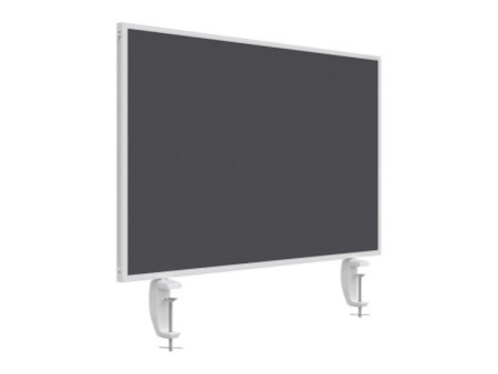 magnetoplan Cloison de séparation de bureau VarioPin, gris