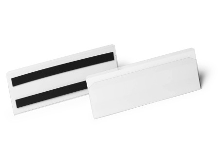 DURABLE Pochette porte-étiquette HARD COVER magnétique