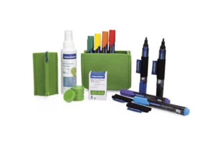 magnetoplan Kit Whiteboard Essentials, vert