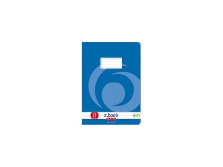 herlitz cahier scolaire x.book,Format A4, lin