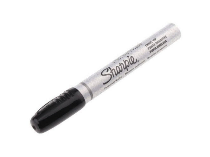 Sharpie Marqueur permanent METAL SMALL, pte biseautée, noir