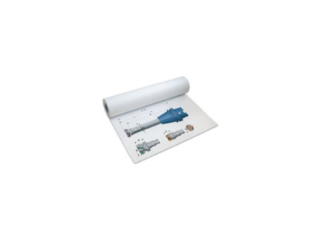 PAPYRUS Bobine papier traceur, blanc, (H)91,4 cm, (L)175 m