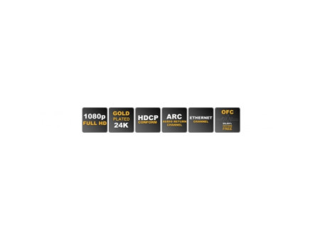 shiverpeaks PROFESSIONAL câble HDMI plat, HDMI mâle - HDMI