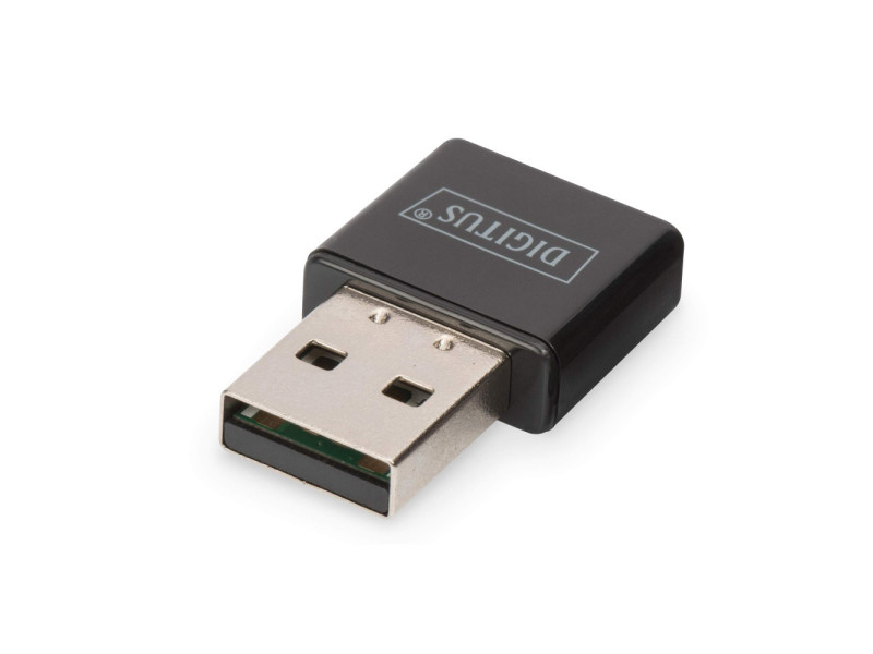 DIGITUS Adaptateur USB 2.0 WiFi, 300 Mbpsc., noir,