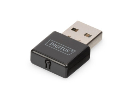 DIGITUS Adaptateur USB 2.0 WiFi, 300 Mbpsc., noir,