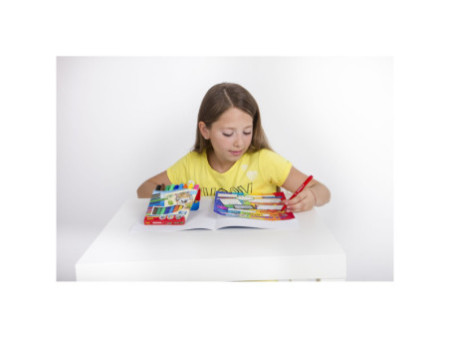 Kores feutre de coloriage Korello,étui plastique de 10,large