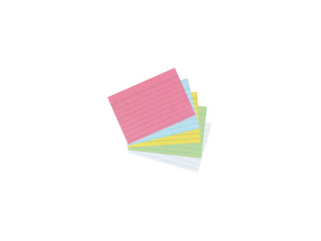 herlitz Fiches bristol, format A7, uni, bleu