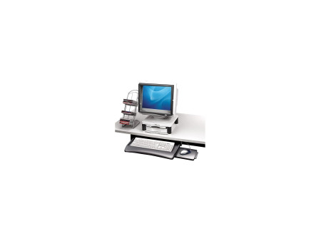 Fellowes Tiroir pour clavier avec tablette souris, graphite