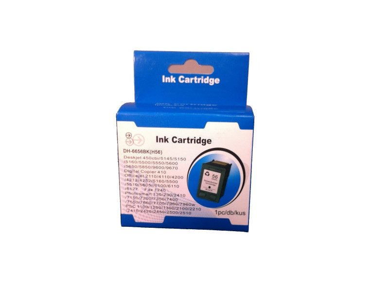 Cartouche compatible HP 56 Noir