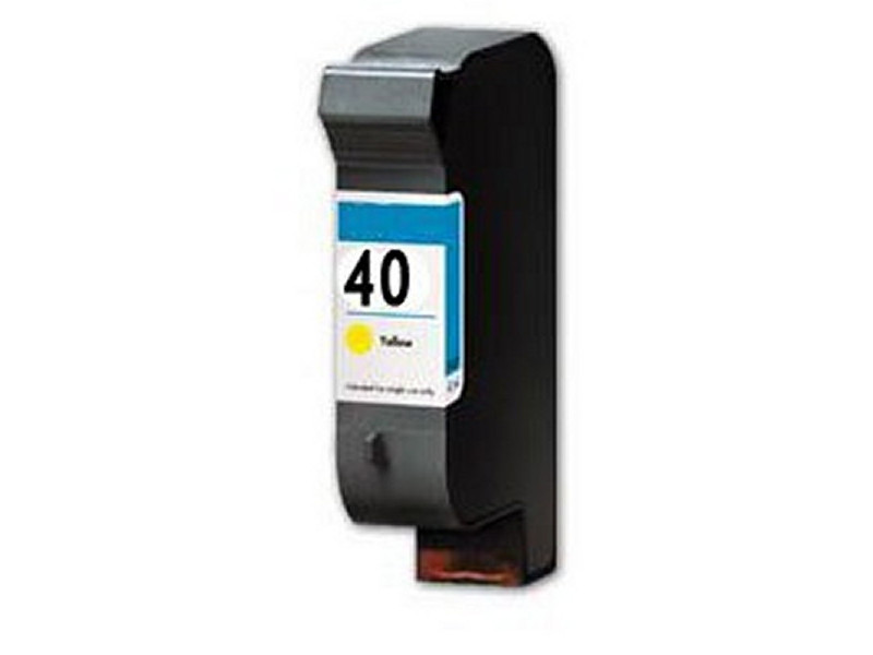 Cartouche Compatible HP 40 JAUNE