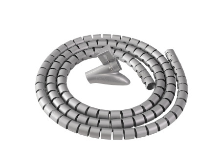 Fellowes Gaine de câbles Câble Zip, longueur: 2,0 m, argent