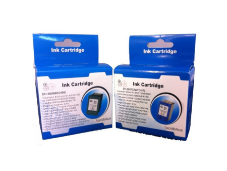 Multipack compatible HP 56 + HP 57 (2 cartouches)