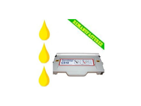Toner compatible LEXMARK Optra C510Y