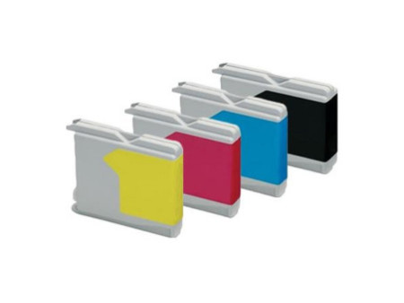 Multipack compatible Brother LC1000 (4 cartouches)