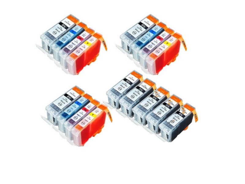 Multipack compatibles Canon BCI3 (17 cartouches)