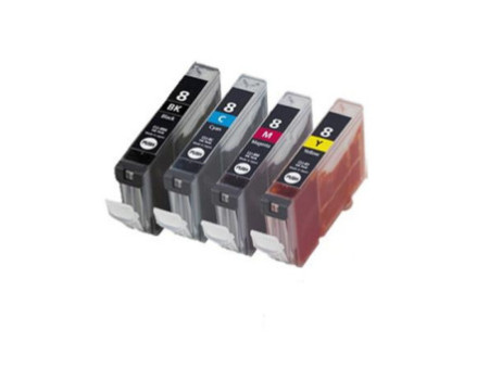 Multipack compatible Canon CLI-8 (4 cartouches)