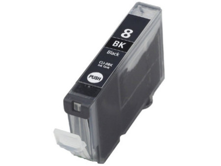 Cartouche compatible Canon CLI-8BK (avec puce)