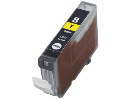 Cartouche compatible Canon CLI-8Y (avec puce)