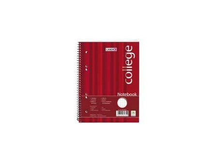 LANDRÉ bloc-notes 'college', A5, 160 feuilles, quadrillé,