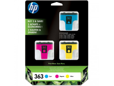 Multipack HP 363 Couleur (3 cartouches)