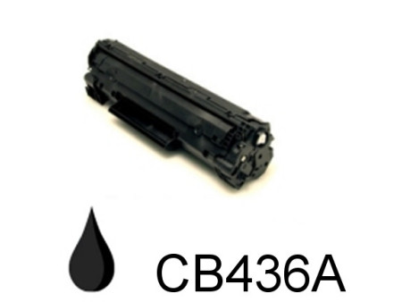 Toner compatible HP CB436A - Noir (2000 pages)
