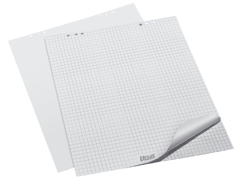 LANDRÉ bloc paperboard, 20 feuilles, uni, 650 x 980 mm
