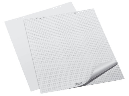LANDRÉ bloc paperboard, 20 feuilles, uni, 650 x 980 mm