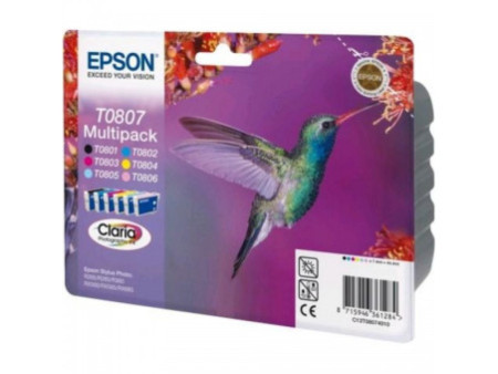 MultiPack Epson T0807 (6 cartouches)