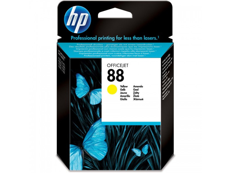 Cartouche HP n°88 Jaune (C9388AE)