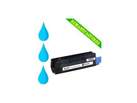 Toner compatible OKI C5650 Cyan