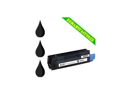 Toner compatible OKI C5850 BK