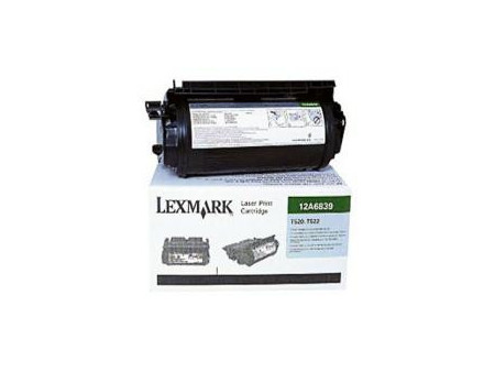 Toner Lexmark 12A6839 - Noir (20.000 pages)