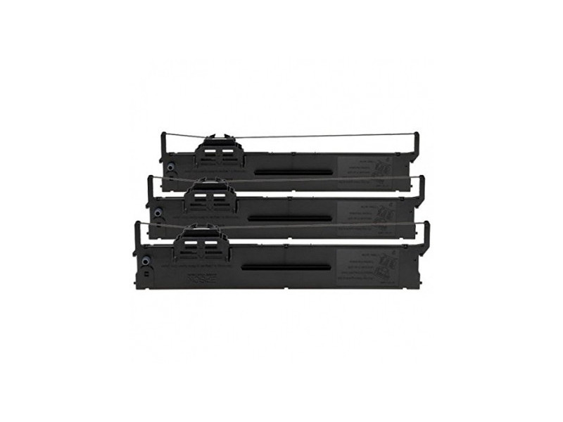 EPSON RUBAN IMPRIMANTE NOIR PACK 3 PLQ-/20/20M PLQ-/22CS/22CSM