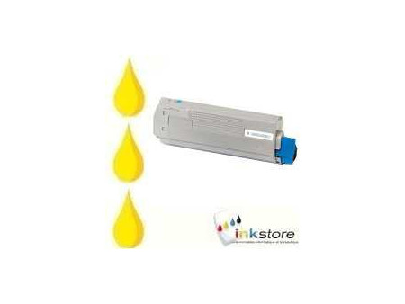 Toner compatible OKI C5600/C5700 Jaune