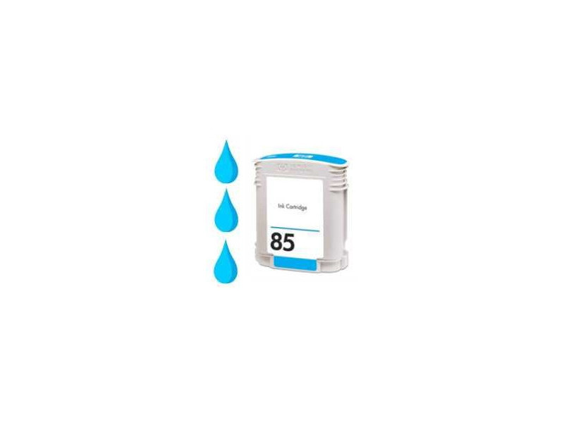 Cartouche compatible HP n°85 Cyan (C9425A)