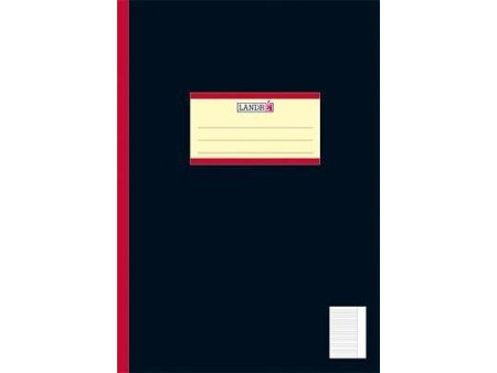LANDRÉ cahier pour lycée format A4, ligné, marge blanche à