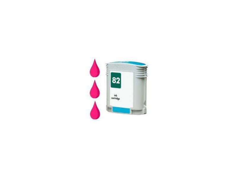 Cartouche compatible HP 82 - Magenta