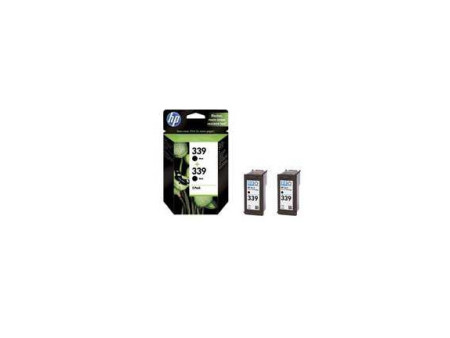Twin Pack - Lot de 2 Cartouches HP 339 Noir