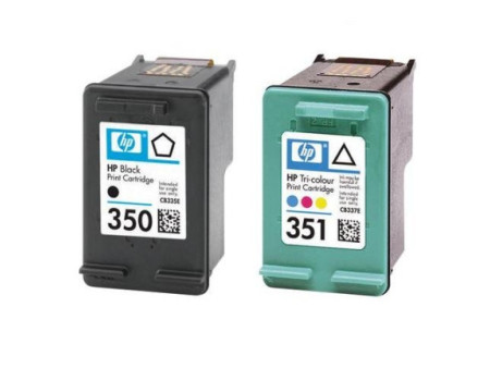 Combo Pack - Lot de 2 Cartouches HP 350 et 351