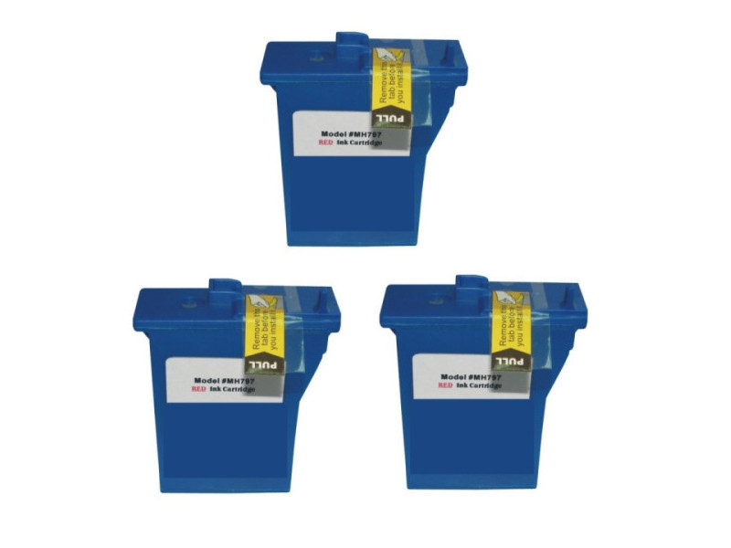 Multipack compatible Pitney Bowes 797-0 (3 cartouches)