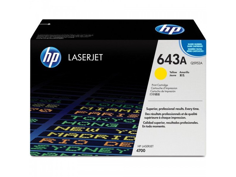 Toner HP Q5952A - JAUNE