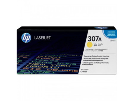 Toner HP CE742A - JAUNE