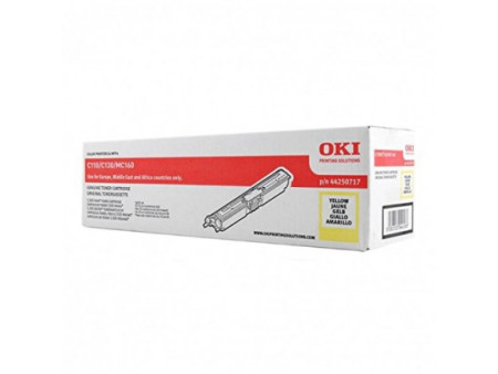 OKI - Cartouche de toner - 1 x jaune - 1500 pages (44250717)