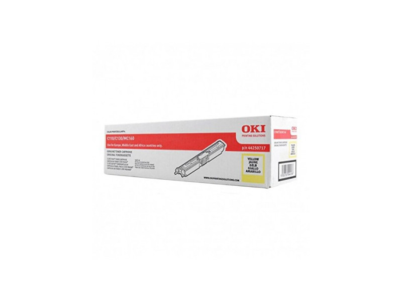 OKI - Cartouche de toner - 1 x jaune - 1500 pages (44250717)